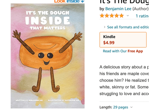 Donut book on Amazon