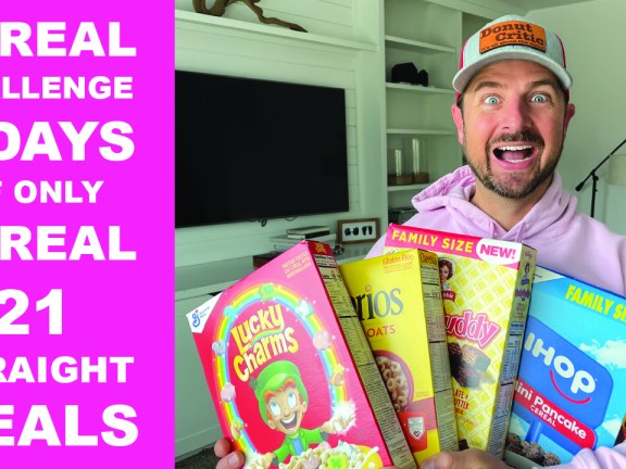 7 days of cereal and milk