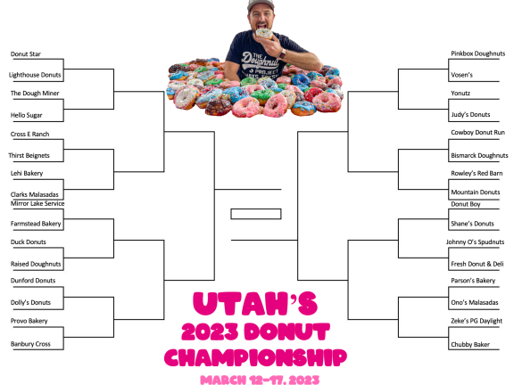 Utahs top donut bracket